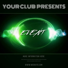 CLUB EVENT ADVERT TEMPLATE Logo