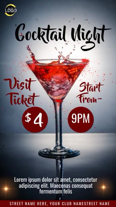 club event advertisement Template | PosterMyWall