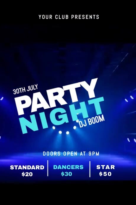 Club invite Template | PosterMyWall