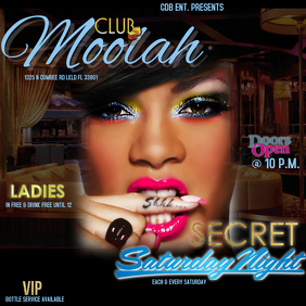 bar instagram post templates postermywall club flyer instagram