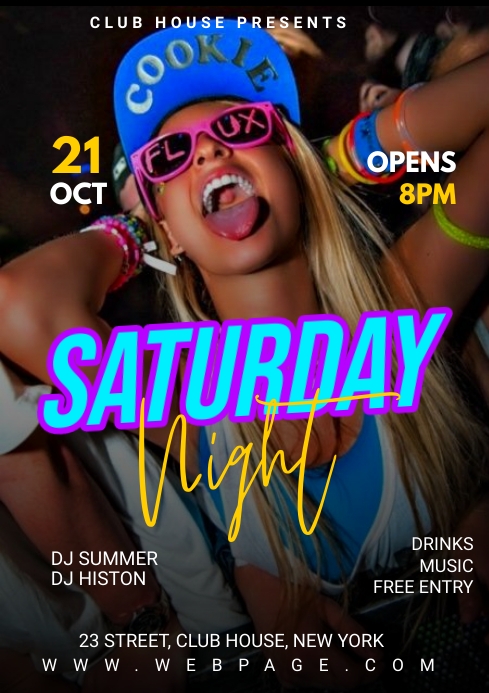 Copy of Club night party | PosterMyWall