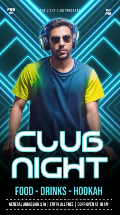 Copy of Club Night Party | PosterMyWall