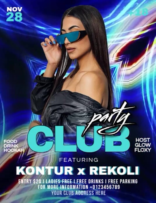 Copy of Club Night Party | PosterMyWall