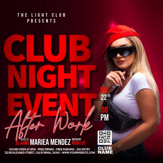Club night party Template | PosterMyWall