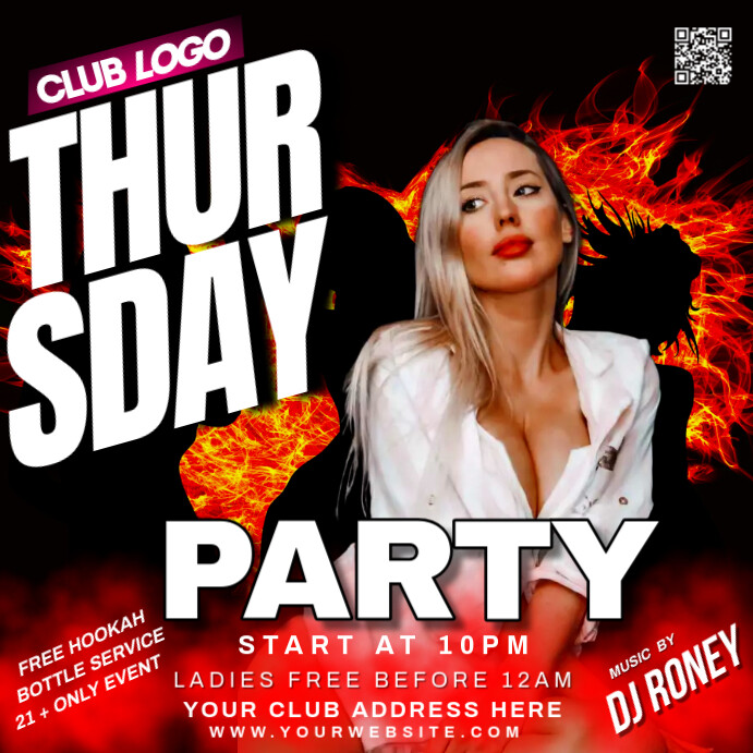 Copy of club night party | PosterMyWall