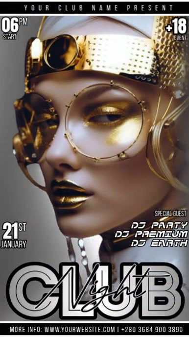 Club Night Party Template | PosterMyWall
