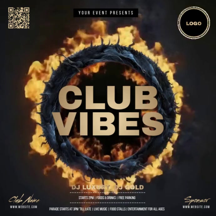 Copy of Club Night Party Event Ad Design Template | PosterMyWall