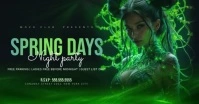 Club Night Party Facebook Ad Facebook-evenementomslag template