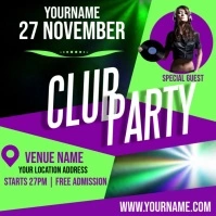CLUB PARTY AD TEMPLATE Logotyp