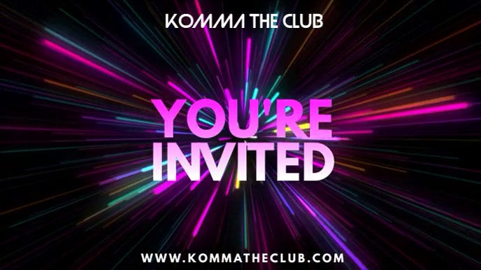 Club party animation Template | PosterMyWall