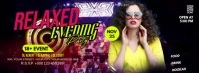 Club Party Facebook Cover Photo template