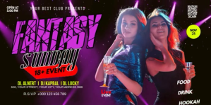 Club Party template
