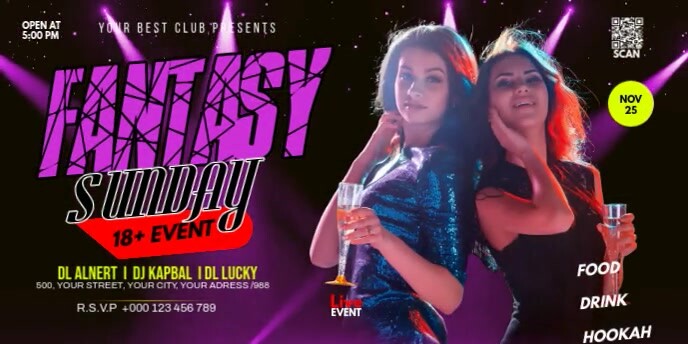 Club Party Template | PosterMyWall