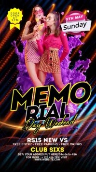 Club Party Digital Display Template | PosterMyWall