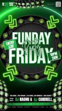 Club Party Event Ad Design Template Instagram 快拍