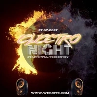 CLUB PARTY EVENT TEMPLATE Square (1:1)