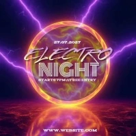 CLUB PARTY EVENT TEMPLATE Square (1:1)