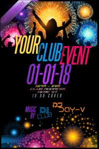 party event flyer