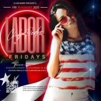 Club Party Event Video Ad Design Template Instagram-Beitrag