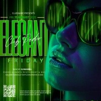 Club Party Event Video Template Instagram-bericht