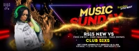 Club Party Facebook Cover template