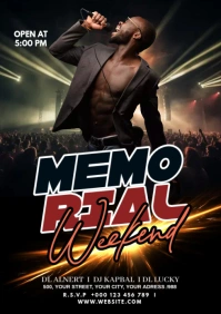 Club Party Flyer A1 template