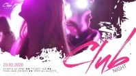 Club Party Video Ad Template Facebook