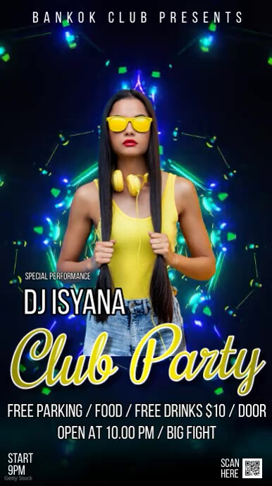 Club Party Video Template | PosterMyWall