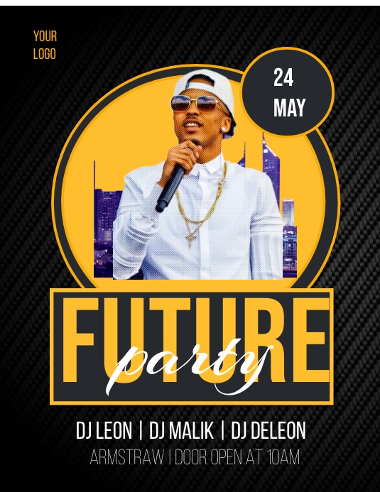 Club Poster Design Template Club Poster Design Template