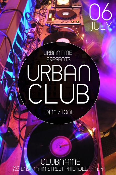 Copy of Club | PosterMyWall