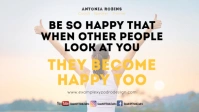 Coach Speaker Quotes Motivation Message Video copertina Facebook (16:9) template