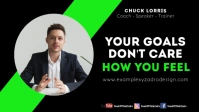 Coach Speaker Quotes Motivation Message Facebook-Covervideo (16:9) template
