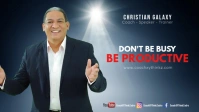 Coach Speaker Quotes Motivation Message Inspiration Speech Video Sampul Facebook (16:9) template