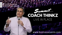 Coaching Network Marketing Congress Speaker Video copertina Facebook (16:9) template