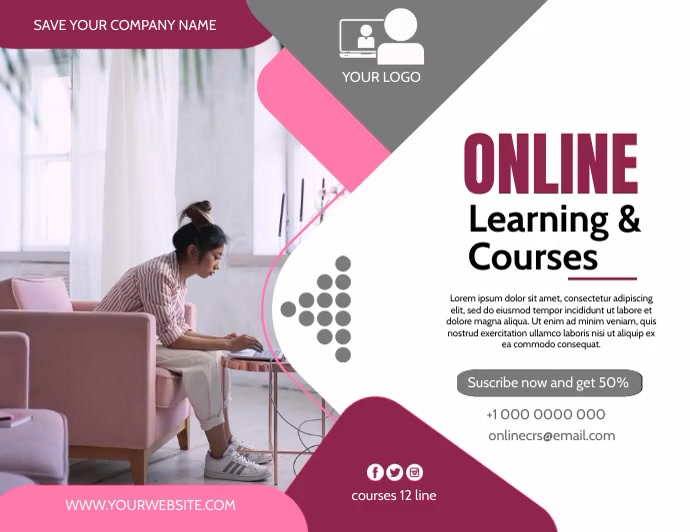 coaching online poster template PosterMyWall