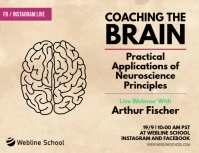 Coaching the Brain Neuroscience Live Webinar Flyer (US Letter) template