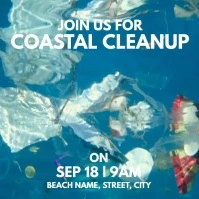 Coastal Cleanup Day Square (1:1) template