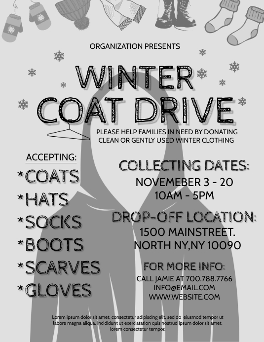 Copy of COAT DRIVE PosterMyWall