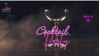 COCKTAIL BAR PARTY Miniature YouTube template
