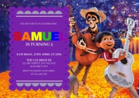 Coco Birthday Invitation Template PosterMyWall