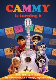 Coco Birthday Invitation Template | PosterMyWall