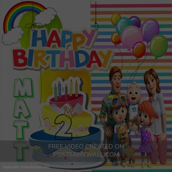 INVITATION Video Template PosterMyWall