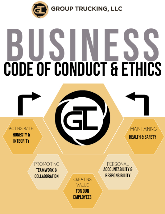 Code of Ethics Flyer (Letter pang-US) template