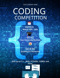 CODING COMPETITION Template | PosterMyWall