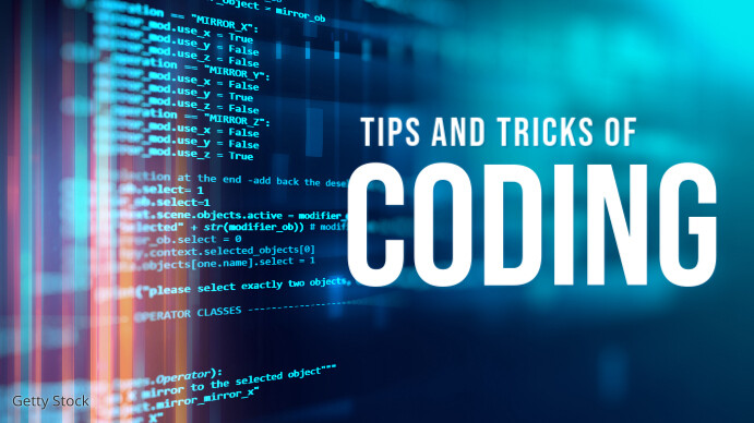 coding Template | PosterMyWall