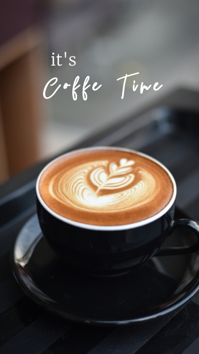 Coffe Time Instagram Story template