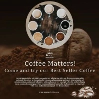 Coffee Ads Instagram 帖子 template