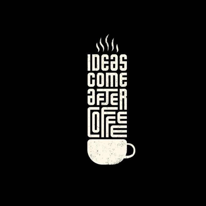 Copy of Coffee Bar Slogan / Typography | PosterMyWall