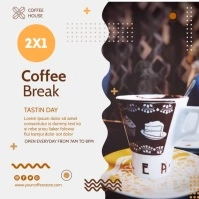 Coffee break Instagram Post template