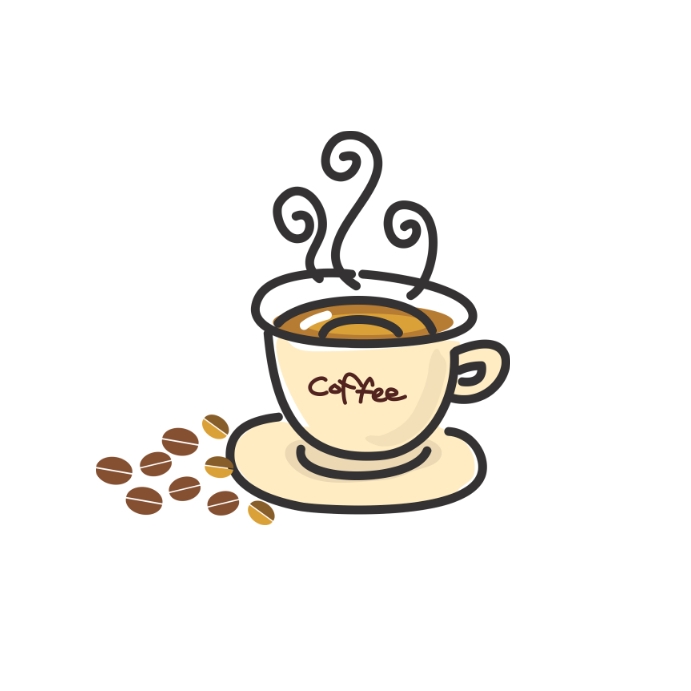 Coffee Publicação no Instagram template